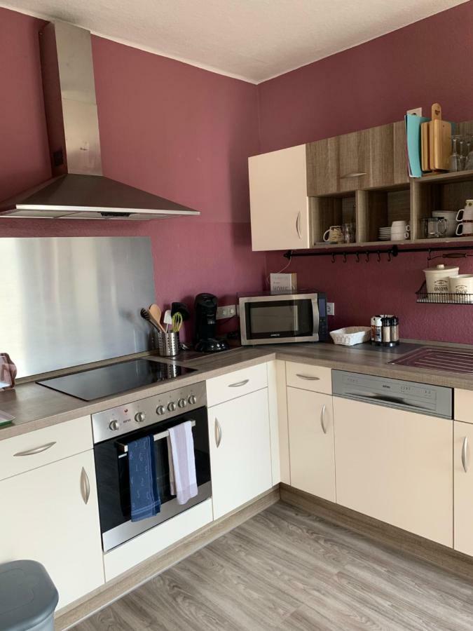 Moderne Ferienwohnung Mit Balkon Im Schoenen Saarland Dillingen Extérieur photo